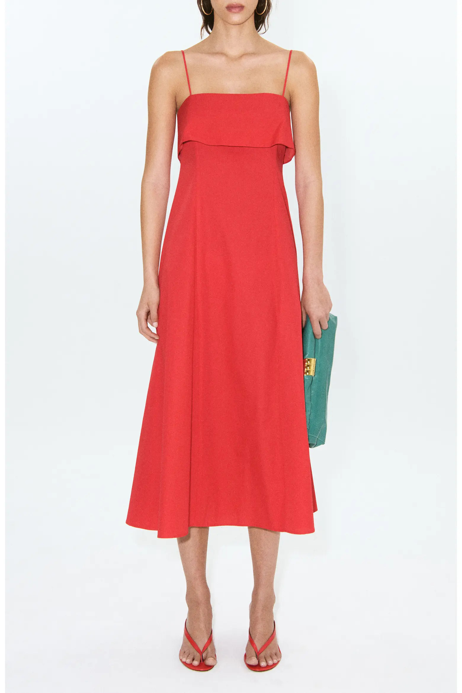 Starring Hailey Bieber A-Line Midi Dress (Women) | Nordstrom | Nordstrom