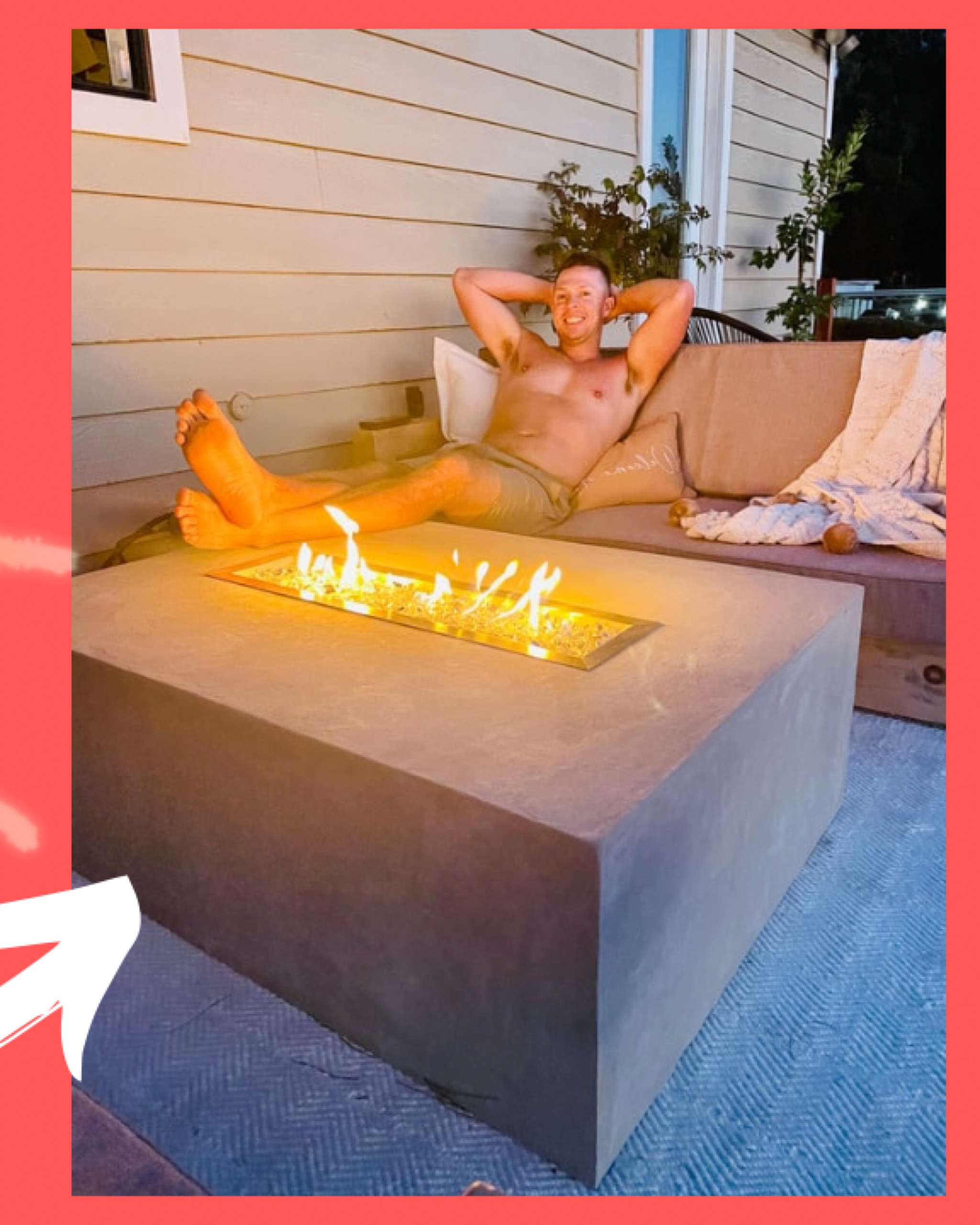 Everything you need to build and create this outdoor fire pit table!

#LTKhome 

#LTKSeasonal