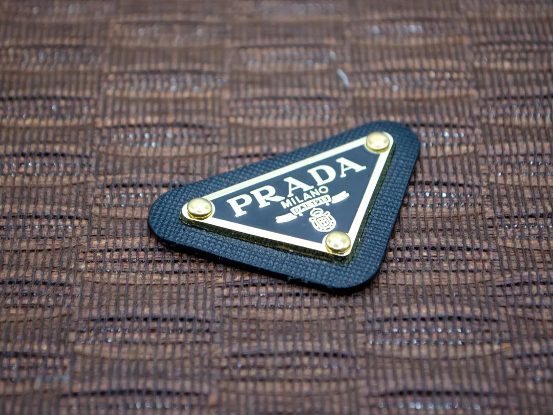 Vintage Prada Triangle Shape Badge 22 Mm/ 0.85 In. - Etsy | Etsy (US)