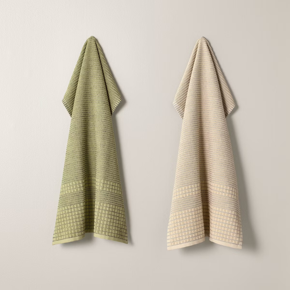 Set of 2 Striped Terry Kitchen Towels - Hearth & Hand™ with Magnolia | Target