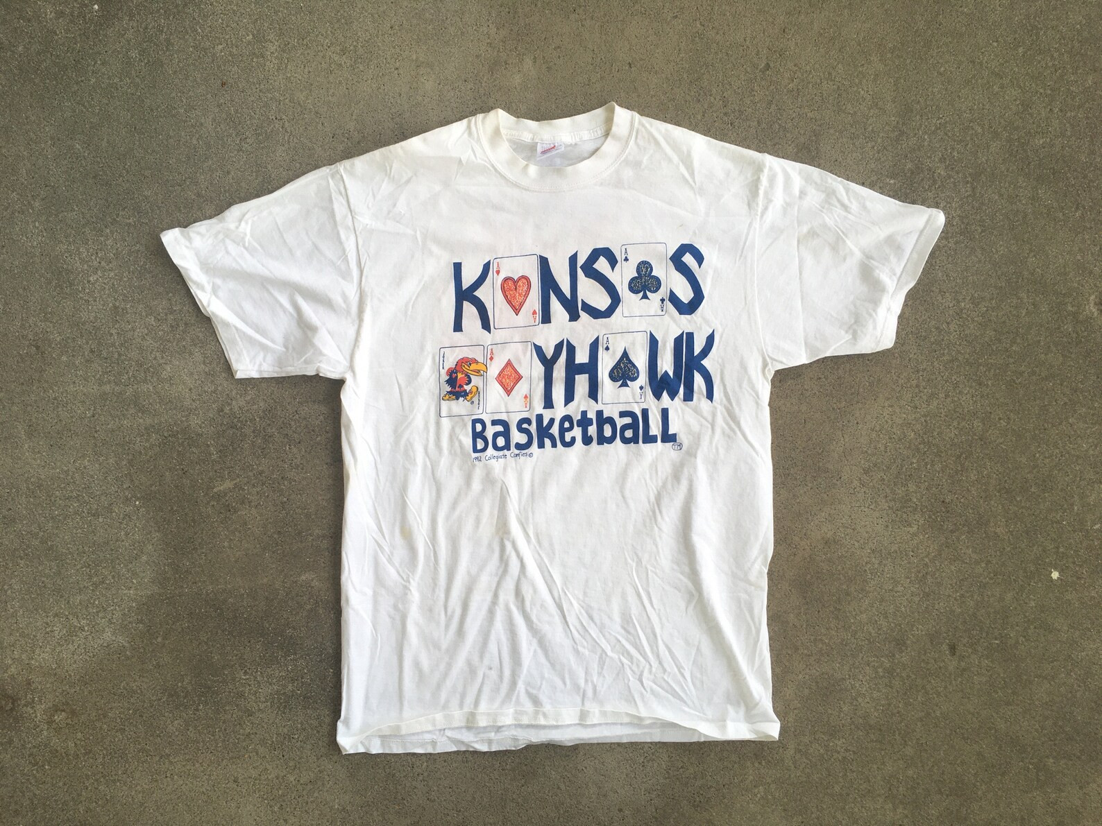 Vintage 1990s KU University of Kansas JAYHAWKS Wild White | Etsy | Etsy (US)
