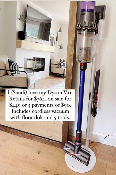 My Dyson V11 with floor dok is on sale! Retails for $764, now $449.98 or 5 payments of $90. 

#LTKfamily #LTKsalealert #LTKhome