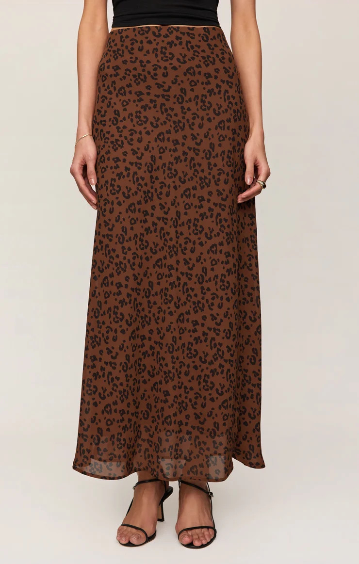 Europa Leopard Maxi Skirt | Z Supply