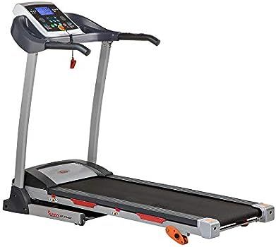 Sunny Health & Fitness Folding Treadmill with Device Holder, Shock Absorption and Incline | Amazon (US)