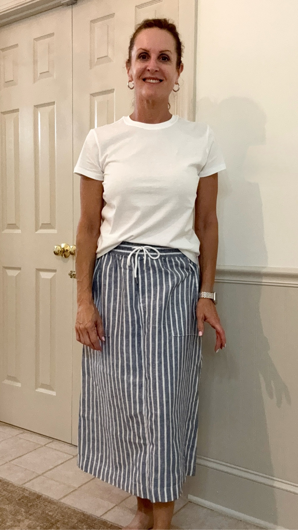 I’ve been looking for a skirt like this!  I wanted something casual to wear with cute tennis shoes and a t-shirt.  This comes in several color choices.  
***I’m wearing a small in the top and an XS in the skirt.

#LTKOver40 #LTKSeasonal #LTKSaleAlert