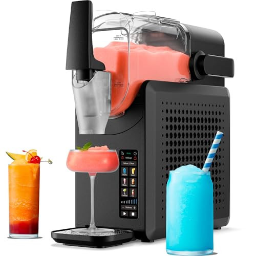 Iceman by Chefman Slush-Ease MAX 90oz Slushie Machine, 64oz Liquid Capacity Frozen Drink Maker & Slushy Machine with 5 Presets and LED Display, Perfect for Frozen Margaritas, Frappes, Smoothies | Amazon (US)