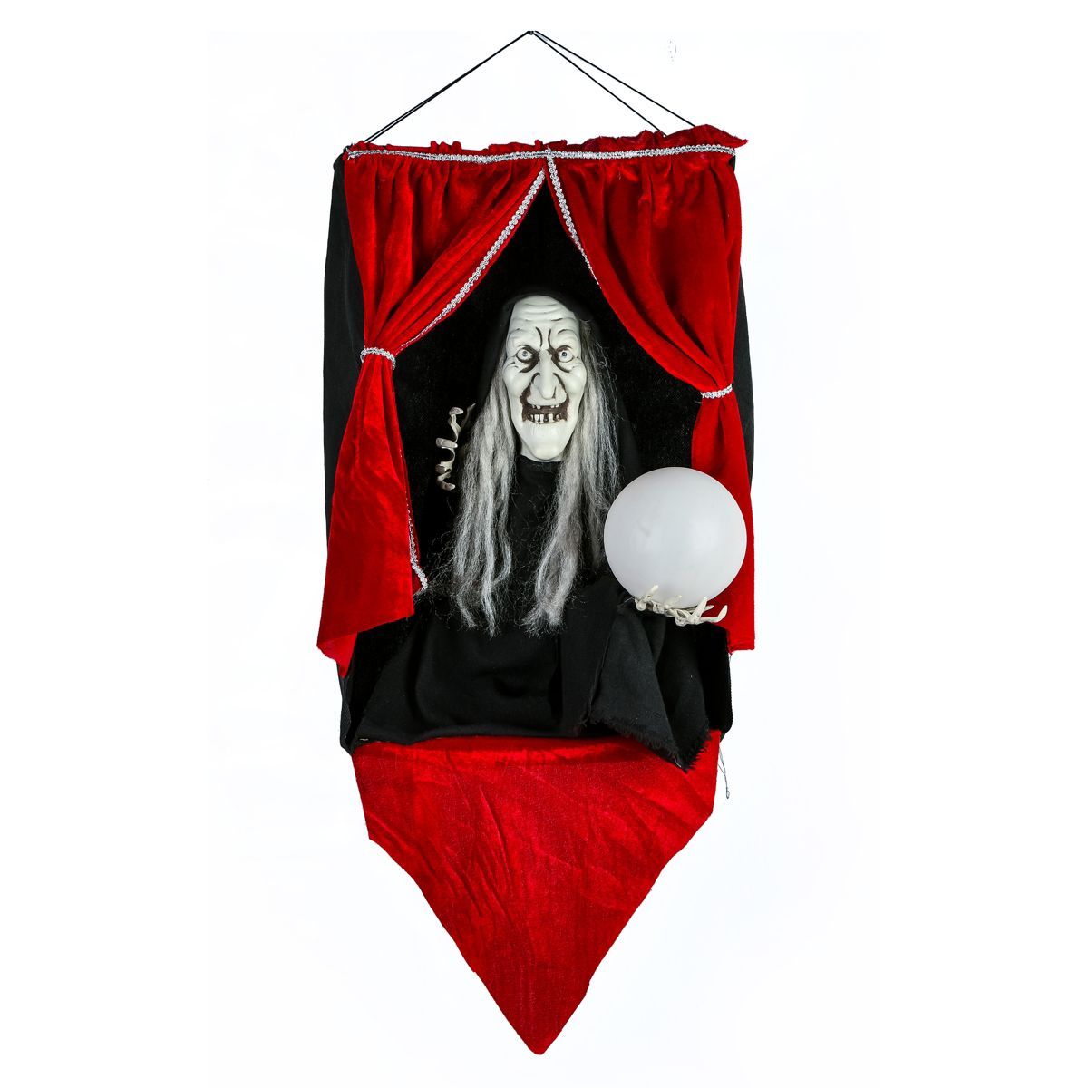 28" Animated Halloween Fortune Teller, Sound Activated | Target