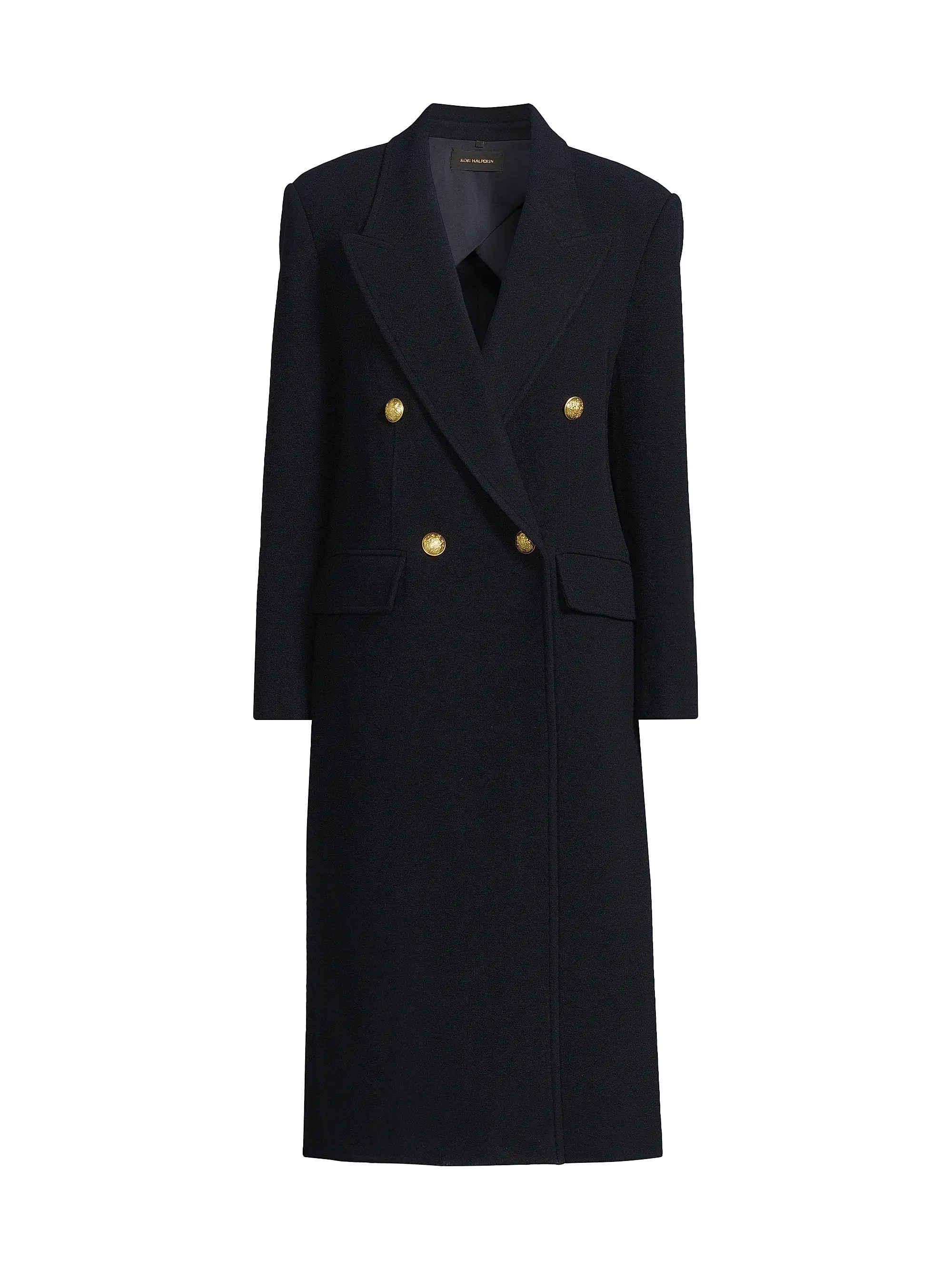 Grayson Wool Double-Breasted Coat | Saks Fifth Avenue