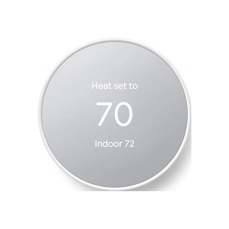 Google Nest  Thermostat - Smart Programmable Wi-Fi GA01334-US - Snow | Walmart (US)