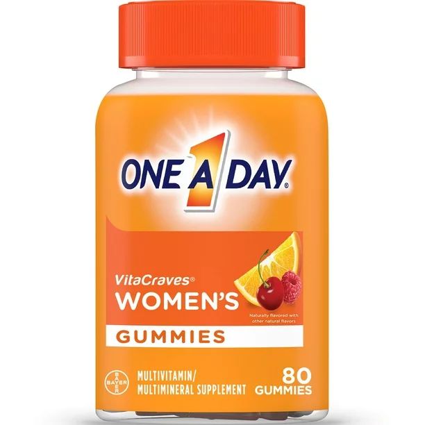 One A Day Women's Gummy Multivitamin, Multivitamins for Women, 80 Ct | Walmart (US)