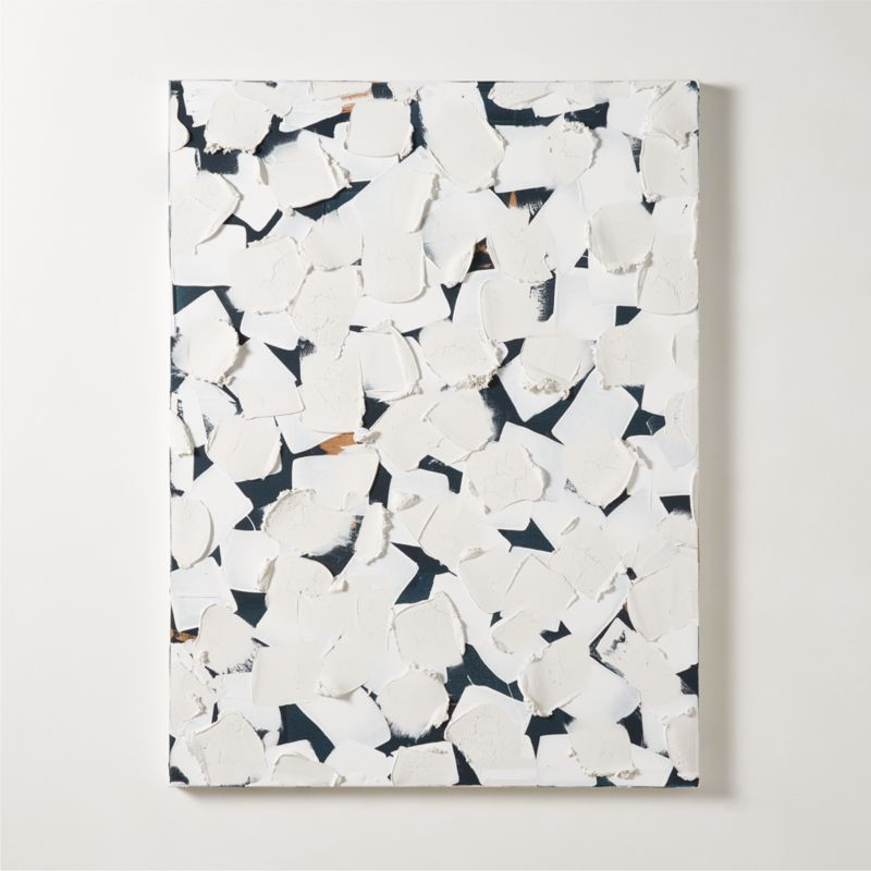 'Which Came Second' Original Acrylic Painting 36"X48" | CB2 | CB2