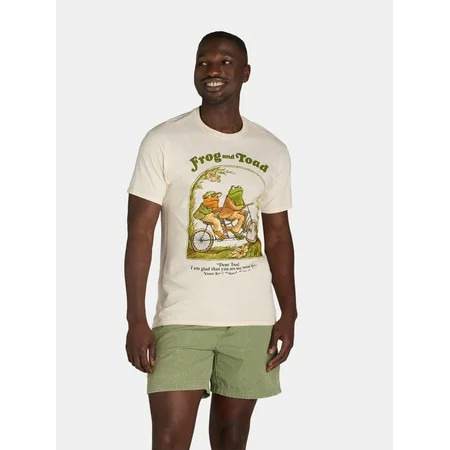 Frog and Toad Men s & Big Men s Cotton Graphic Print Tee Sizes S-3XL | Walmart (US)