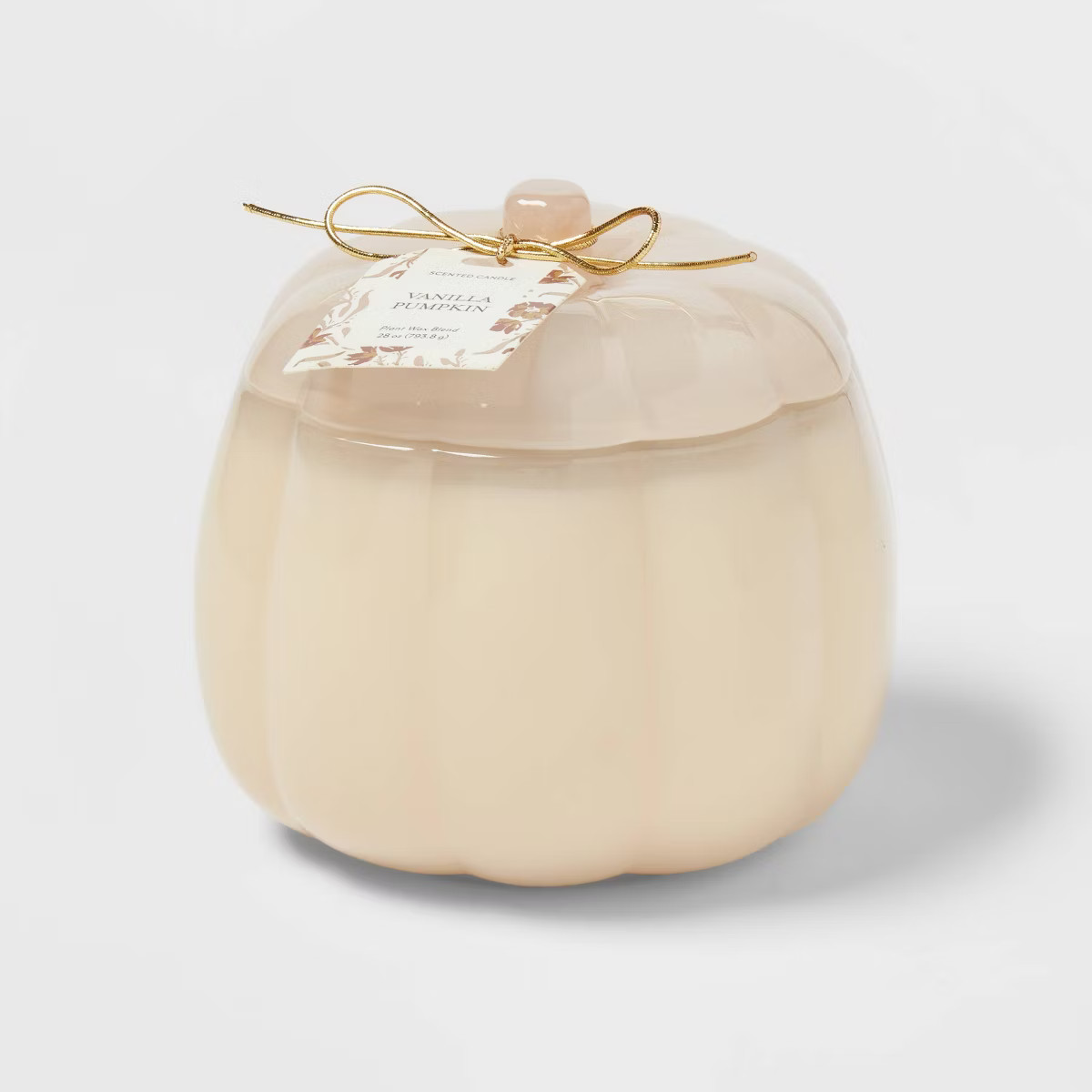 Glass Figural Pumpkin Vanilla Pumpkin - Threshold™ | Target