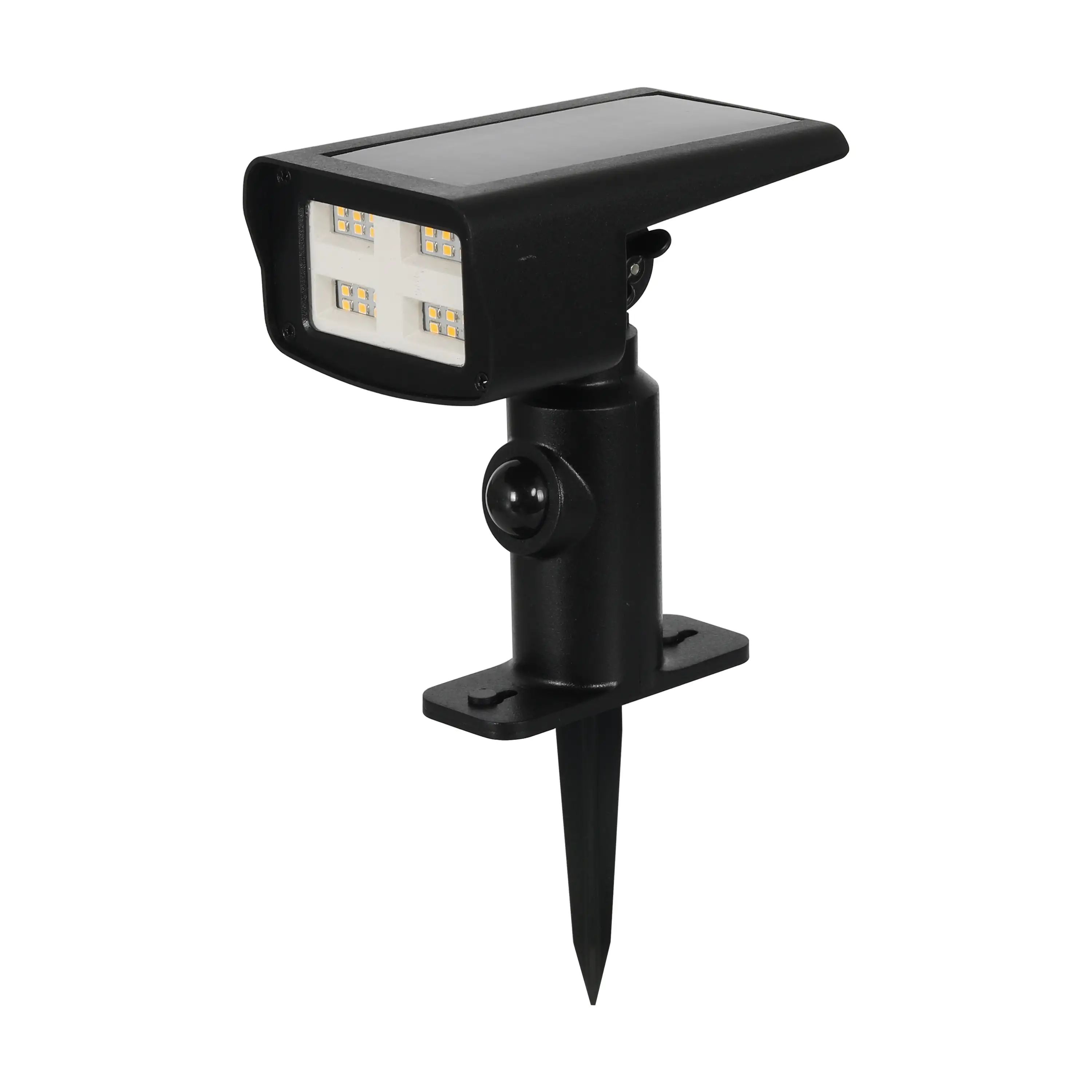 Better Homes & Gardens Solar Motion Sensor LED Spotlight 30-600 Lumens, Stake or Mount - Walmart.... | Walmart (US)