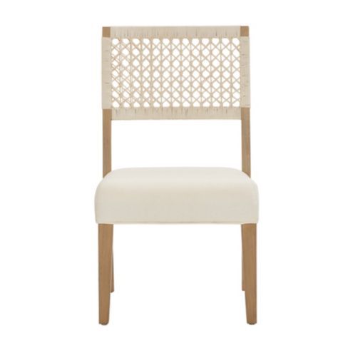 Kallie Woven Rope Dining Chair Set of 2 | Ballard Designs, Inc.