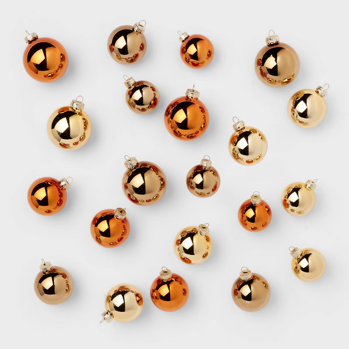 42ct Round Glass Christmas Tree Ornament Set - Wondershop™ | Target