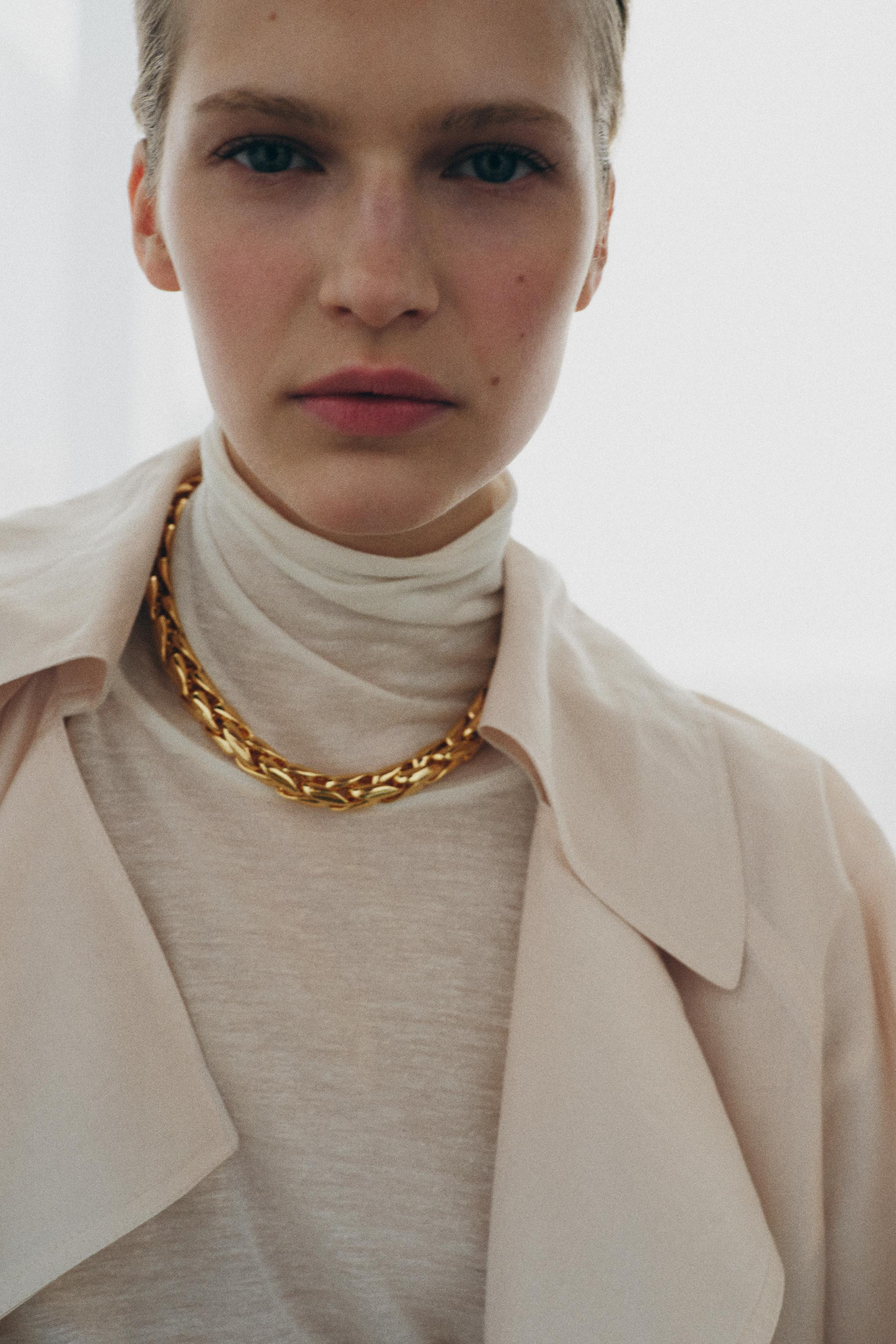 METAL CHAIN NECKLACE | Zara UK