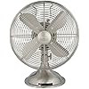 Hunter Home Comfort Hunter Retro Table Fan, 12", Brushed Nickel | Amazon (US)