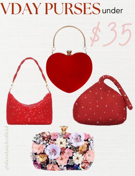 vday purses , date night purses , red purses, handbags, fashion bags , vday outfit inspo, affordable purses