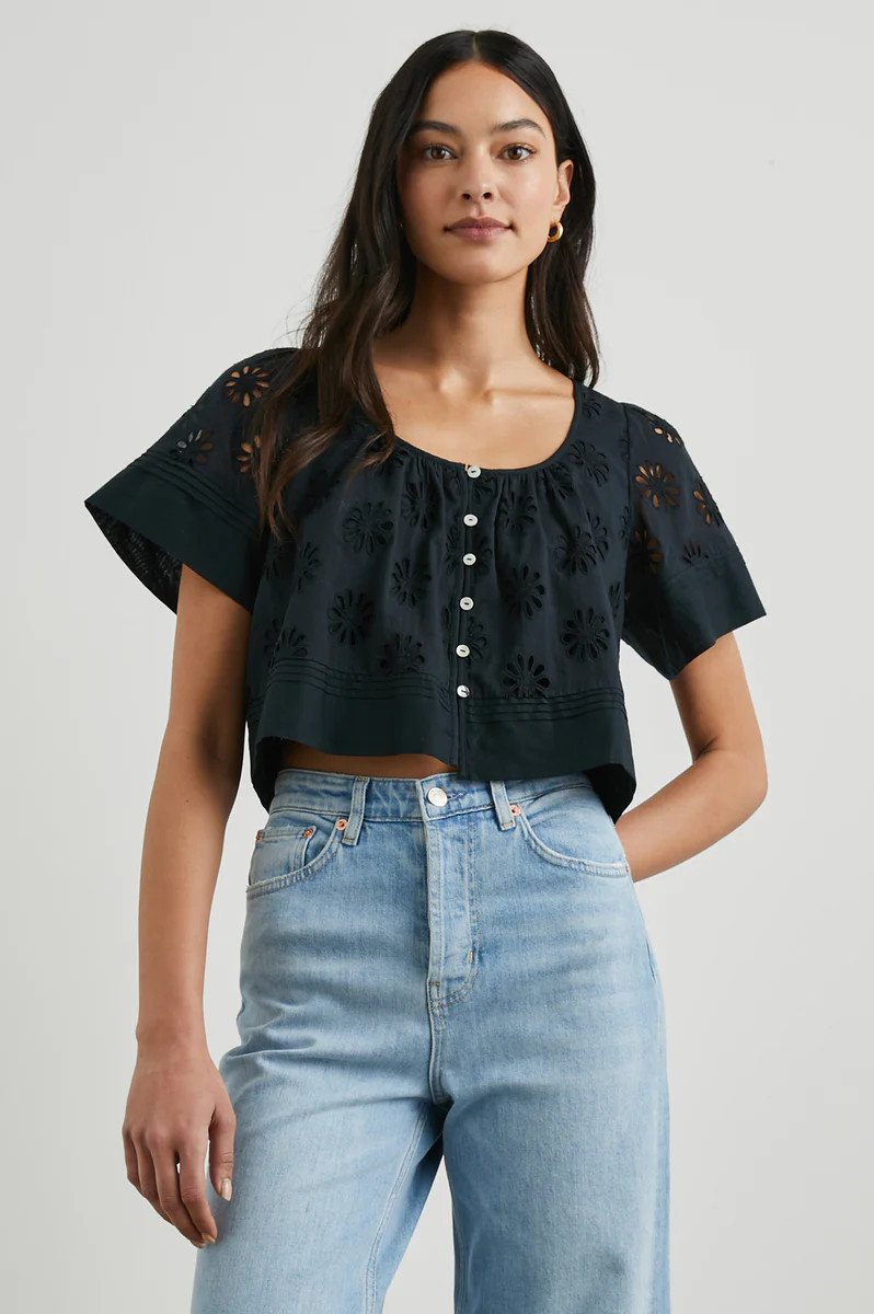 BAMBINA TOP - BLACK | Rails