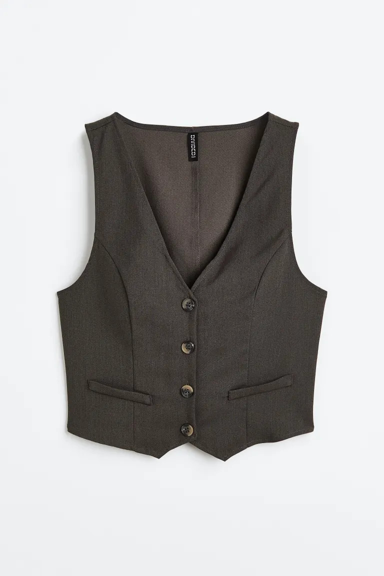 Suit Vest - Dark gray - Ladies | H&M US | H&M (US + CA)