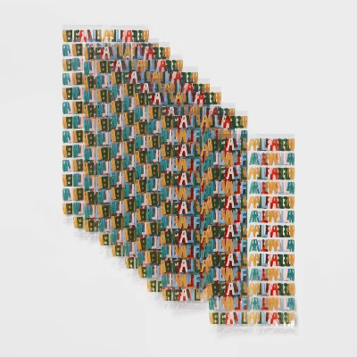 20ct Plastic 'Falalalala' Treat Bags - Wondershop™ | Target