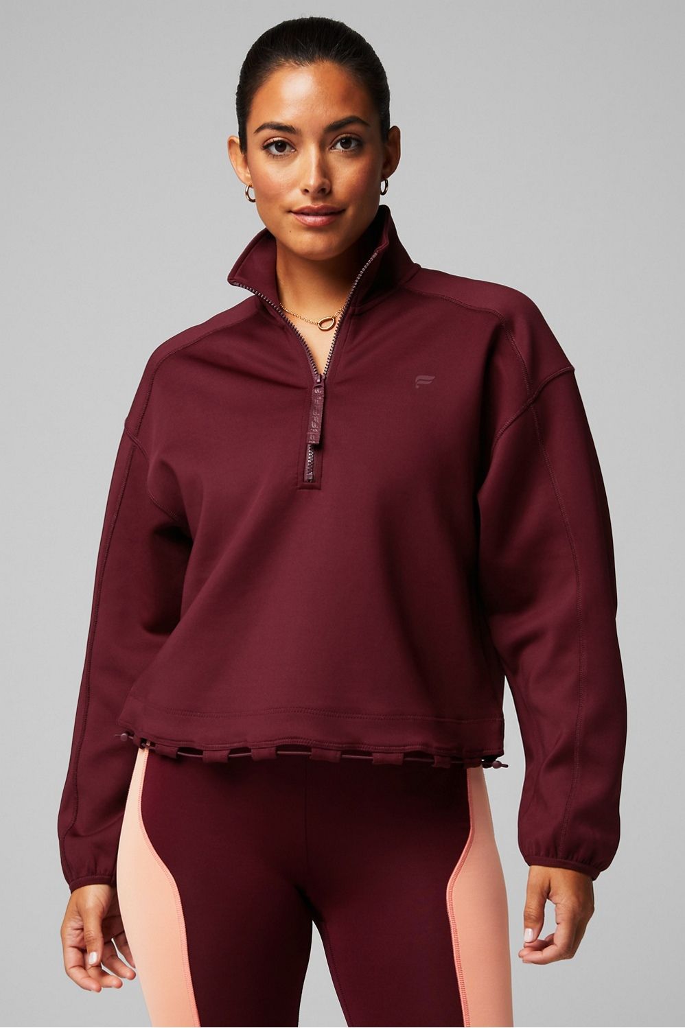 Barrier Oversized Pullover | Fabletics - North America