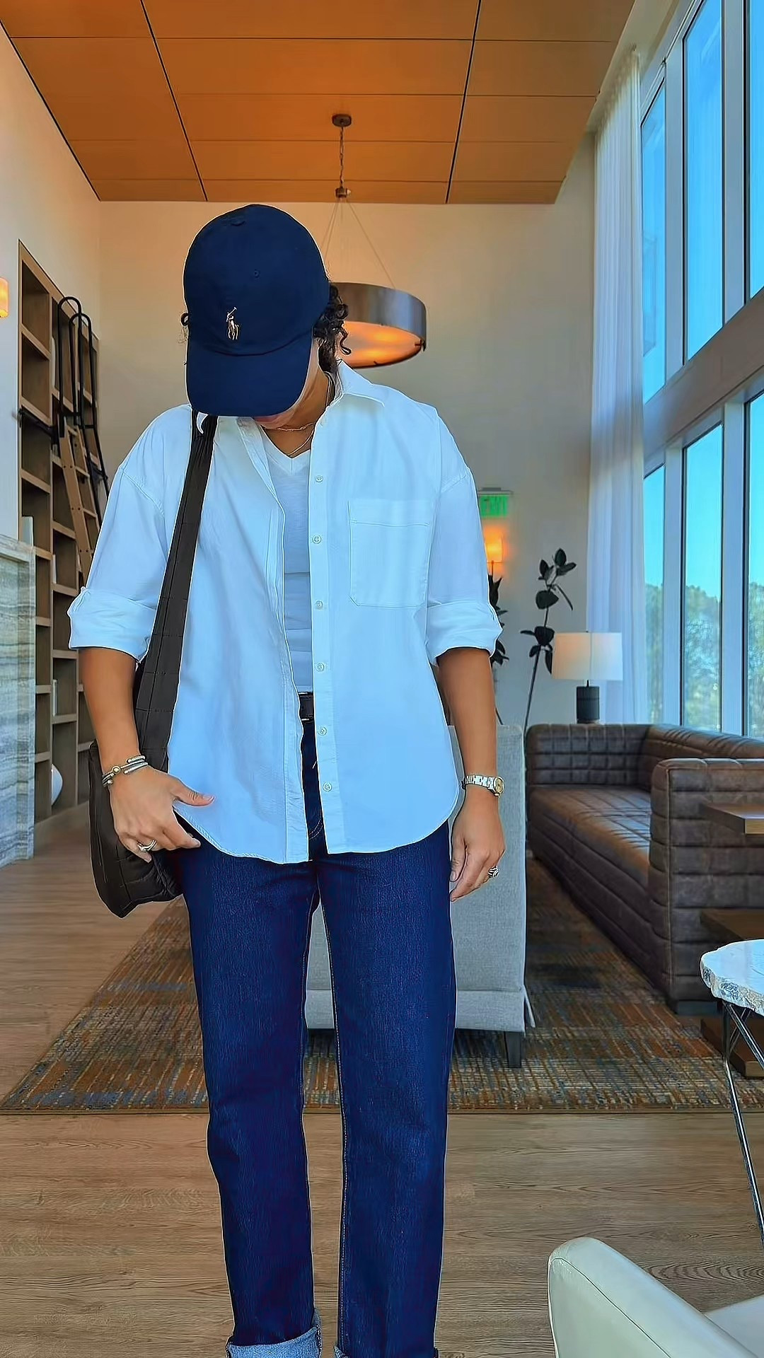 Can’t go wrong with a white shirt and jeans 

#LTKOver40 #LTKootd