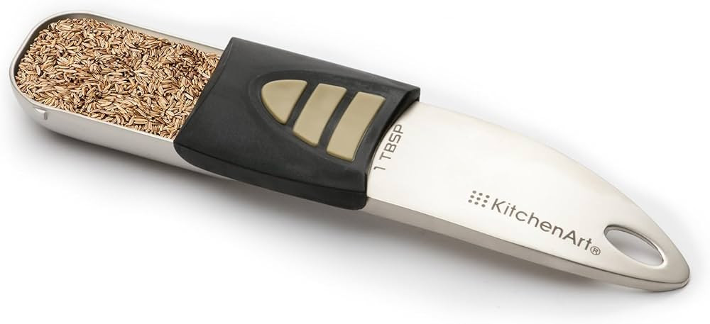 KitchenArt Pro Adjust-A-Tablespoon, Satin,Multicolored | Amazon (US)