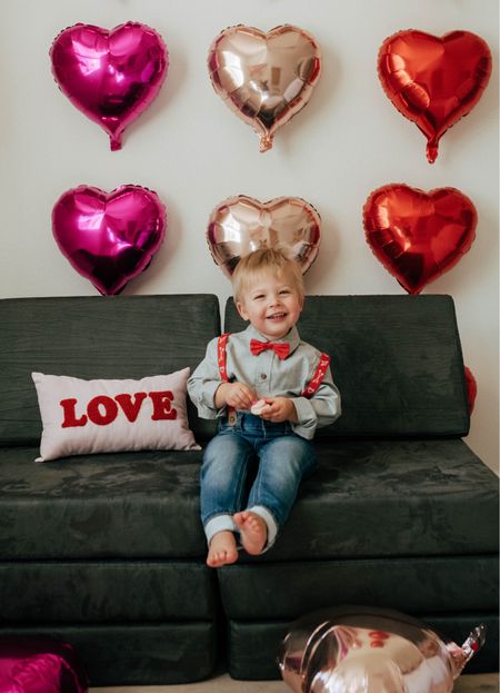 I can’t get over how cute this outfit is! Perfect for Valentine’s Day! Jack loves his Leo mat! So many fun ways to use it! 

#LTKstyletip #LTKfamily #LTKkids