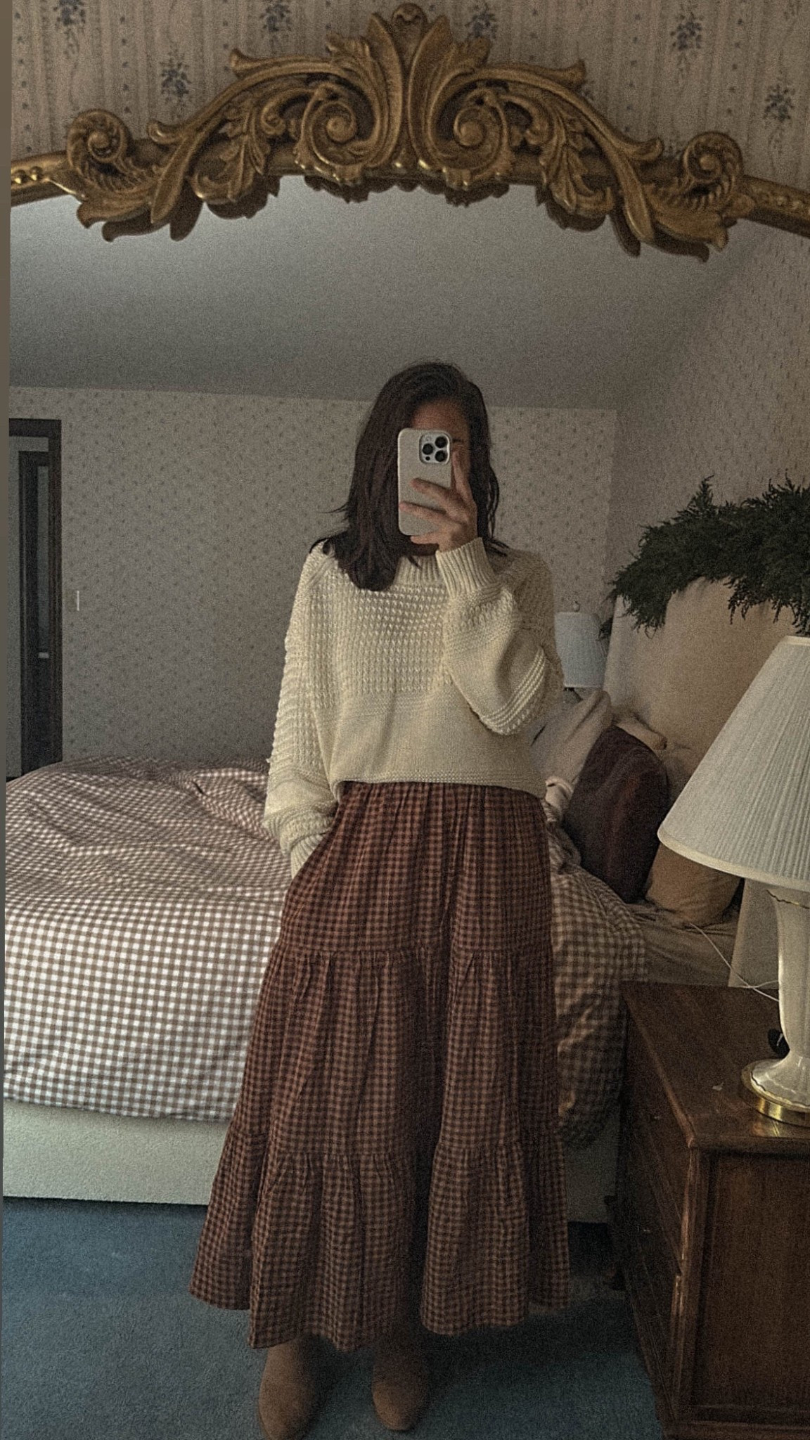 Gingham skirt perfect for the holidays🍂

#LTKootd #LTKmomlife #LTKHoliday