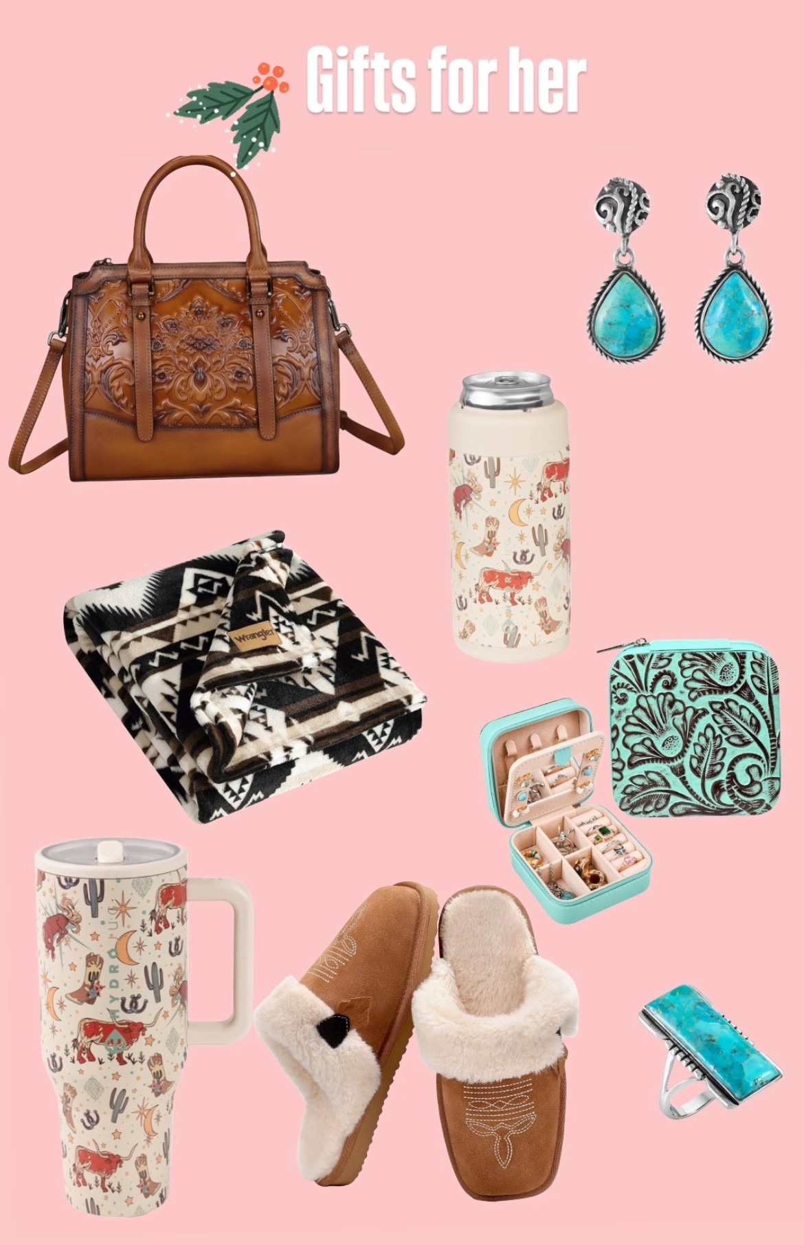 Western style gifts for her! All Amazon finds 

#LTKGiftGuide #LTKCyberWeek
