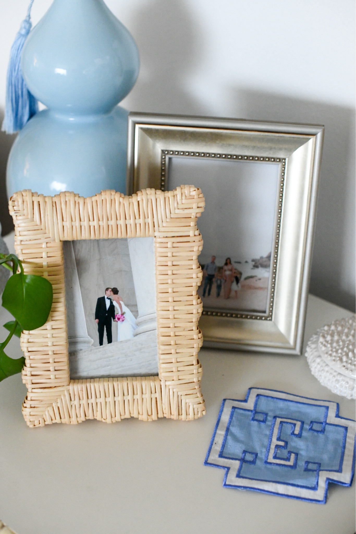 Updating some of the frames / prints in our home and ordered these affordable rattan wrapped frames from Amazon  

#LTKhome #LTKfindsunder50