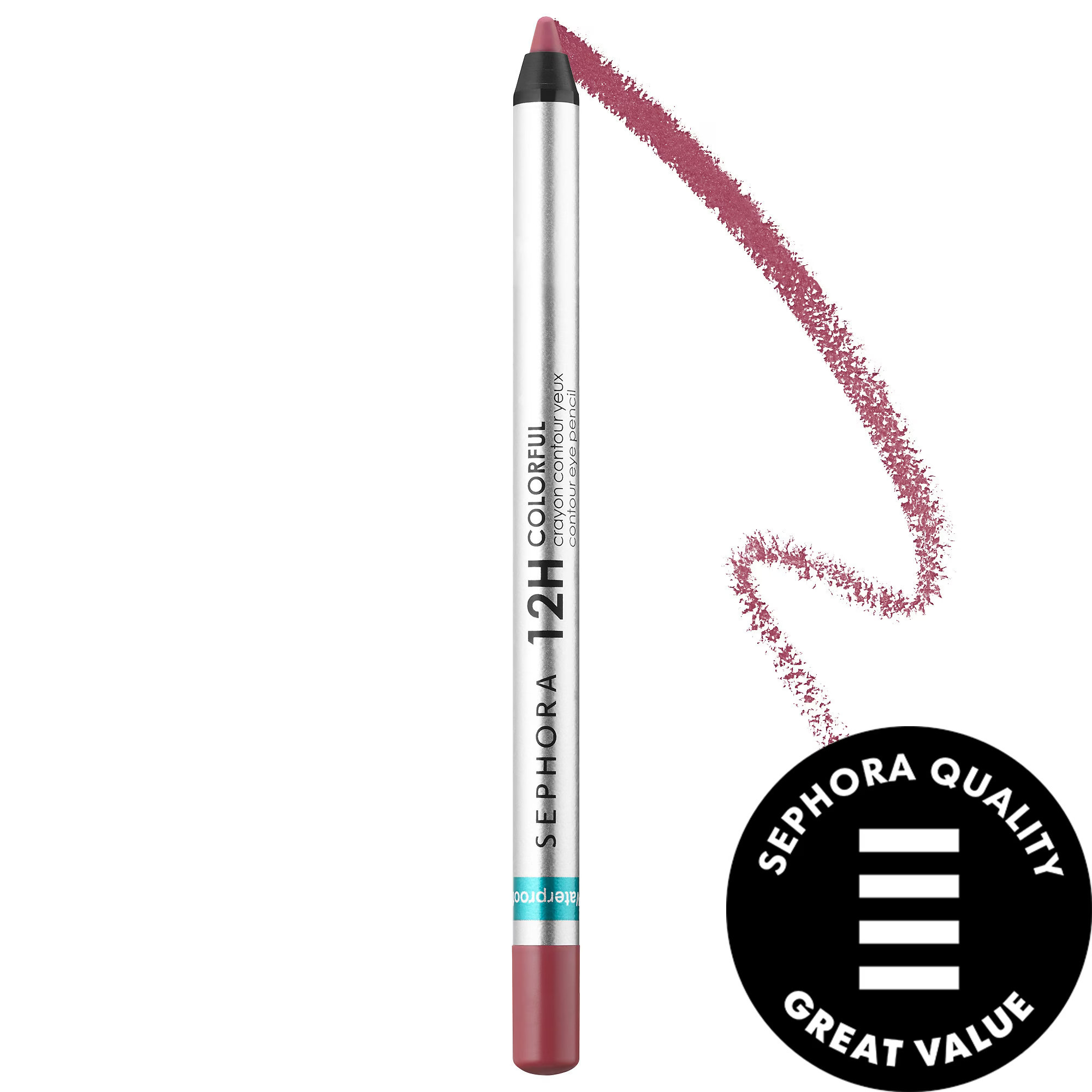 SEPHORA COLLECTION 12 Hour Colorful Contour Pencil Eyeliner 56 Soft Rose | Sephora (US)