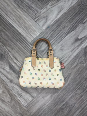 Dooney & Bourke Vintage Multi Color Logo Hand Bag  | eBay | eBay US