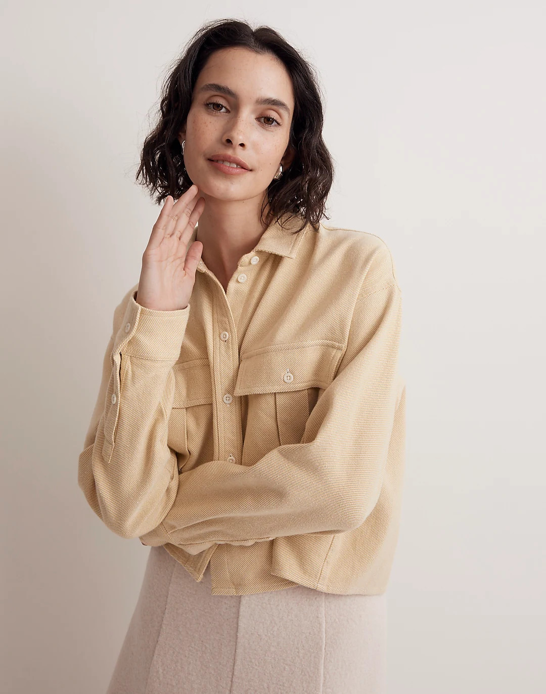 Flannel Cargo Button-Up Shirt | Madewell