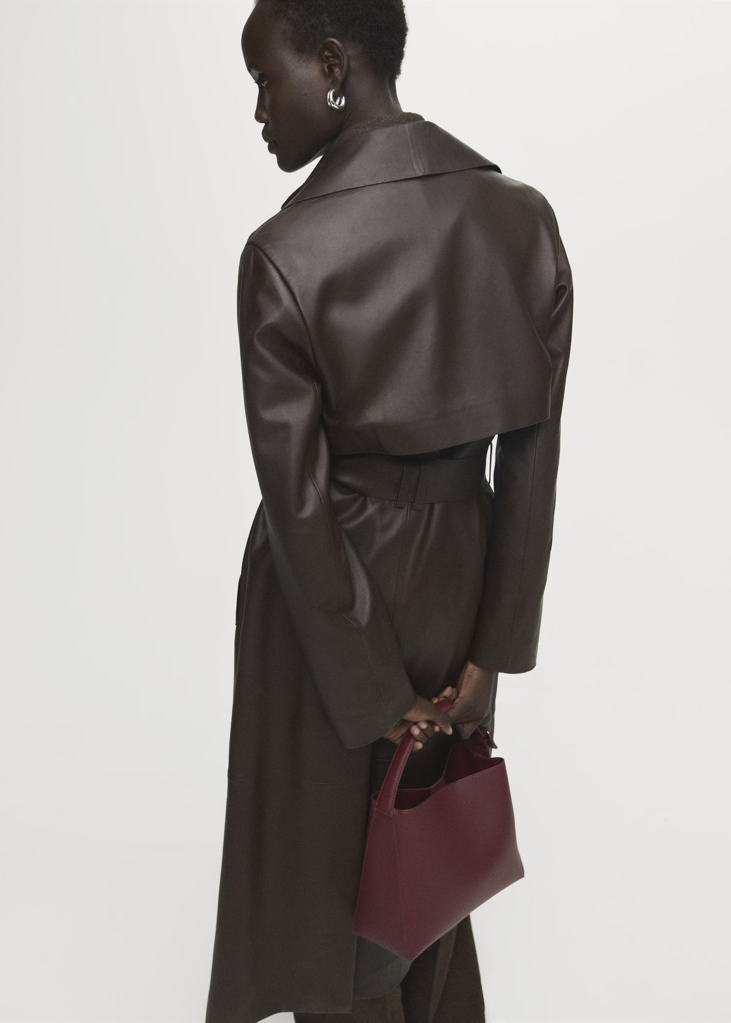 Mini shopper bag with buckle | Mango (US/MX/AU)