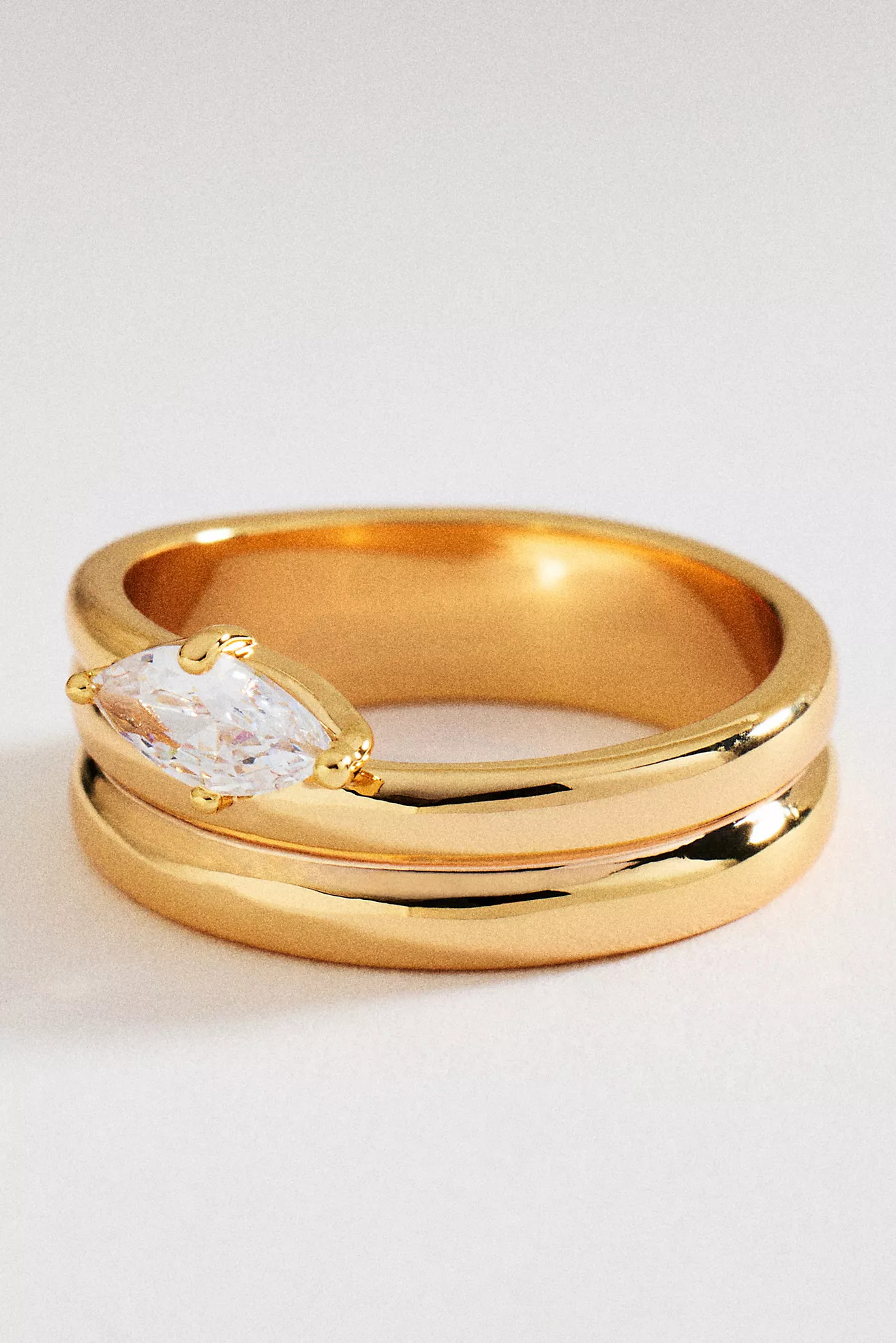 Suspended Crystal Ring | Anthropologie (US)