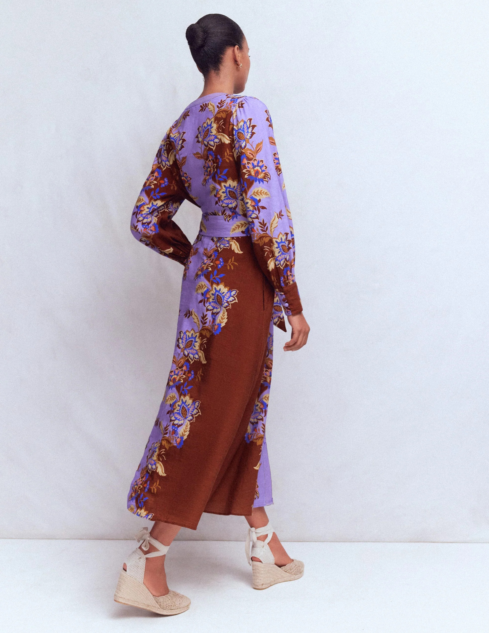 Blouson Sleeve Occasion Dress-Multi Super Bloom | Boden (US)