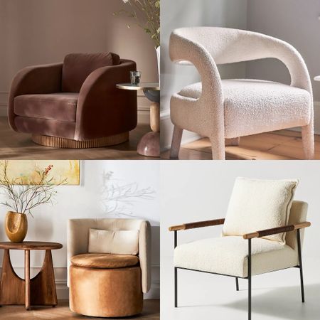 Chic accent chairs for a stylish lounging experience at home. #accentchairs

#LTKhome #LTKsalealert #LTKSeasonal