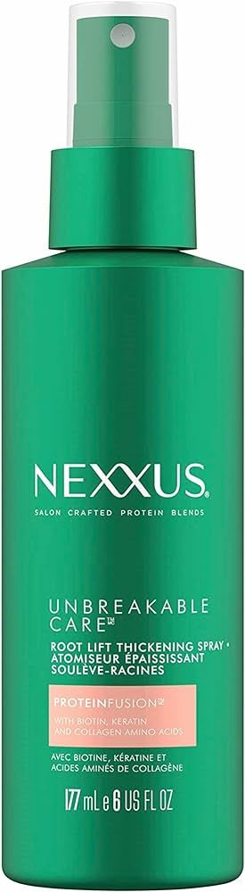 Nexxus Unbreakable Care Root Lift Hair Thickening Spray with Keratin, Collagen, Biotin for Fine a... | Amazon (US)