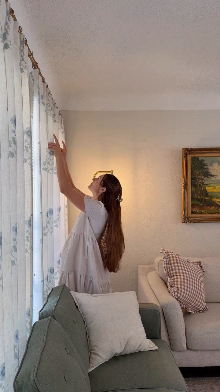 we’ve lived in 4 different homes in the last 2.5 years (which is crazy to think about 😅) but if there’s one thing I’ve learned it’s that I never regret making our space feel like home. Even if we’re just renting and not going to be there long, it’s so important to me to feel cozy and at home in our house. These curtains from Three Girl’s Curtains were the perfect addition to our living room and do just that. They’re custom made, come pre-washed (so no harsh chemicals!) and the quality is incredible. You can use code MARGO for a discount! 🫶🏼

#curtains

#LTKmomlife #LTKHome