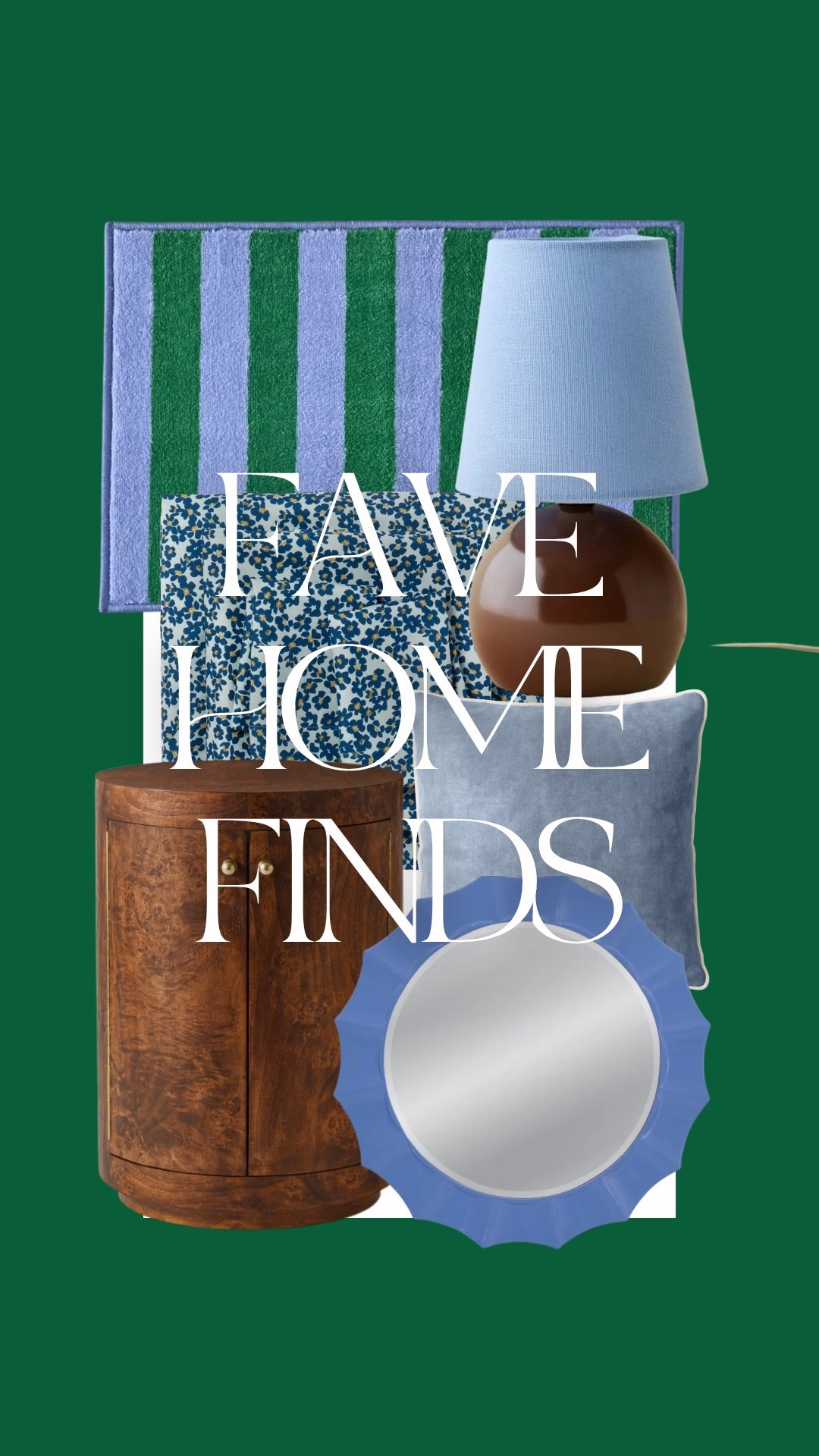 Green and blue home decor finds

#LTKHome