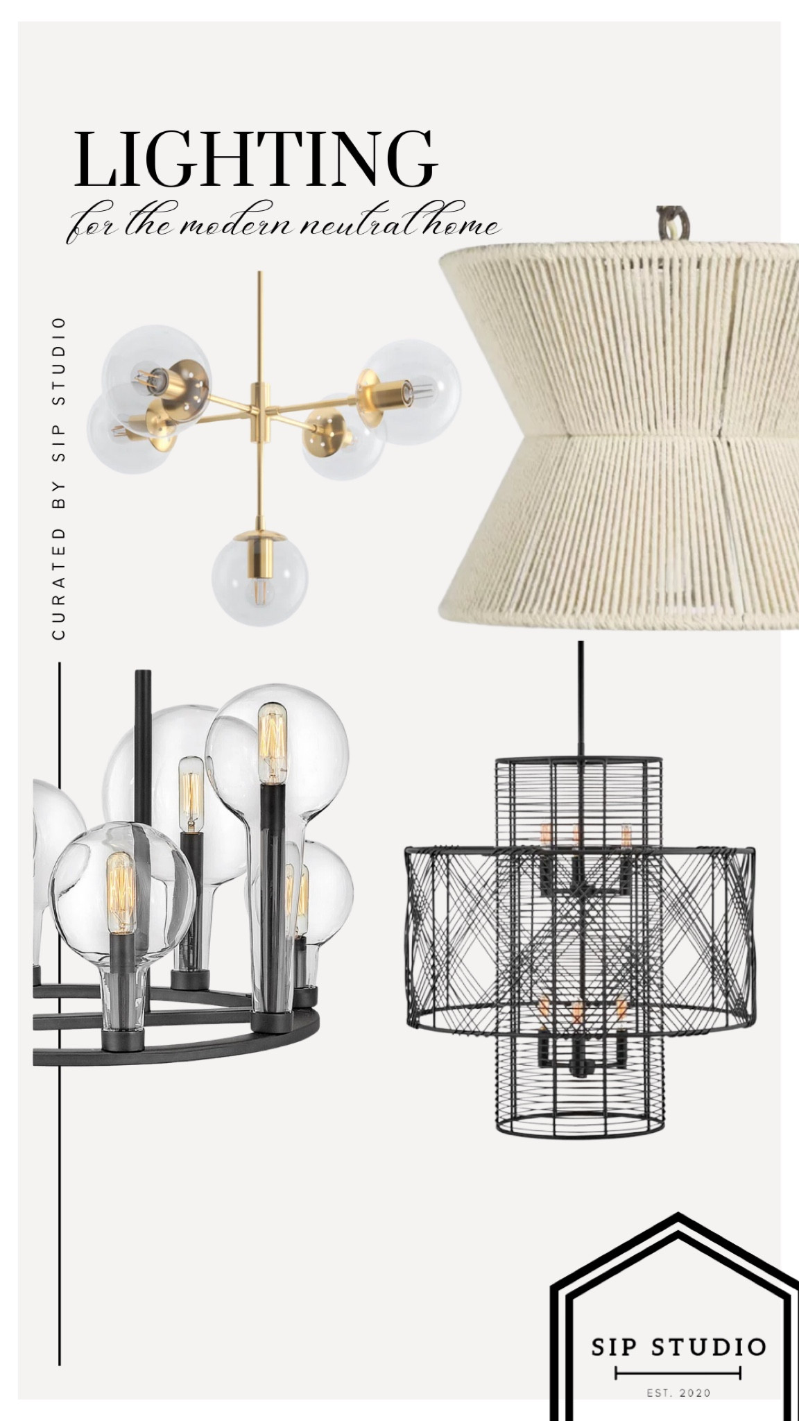 Lighting. For the modern home 

#LTKstyletip #LTKhome