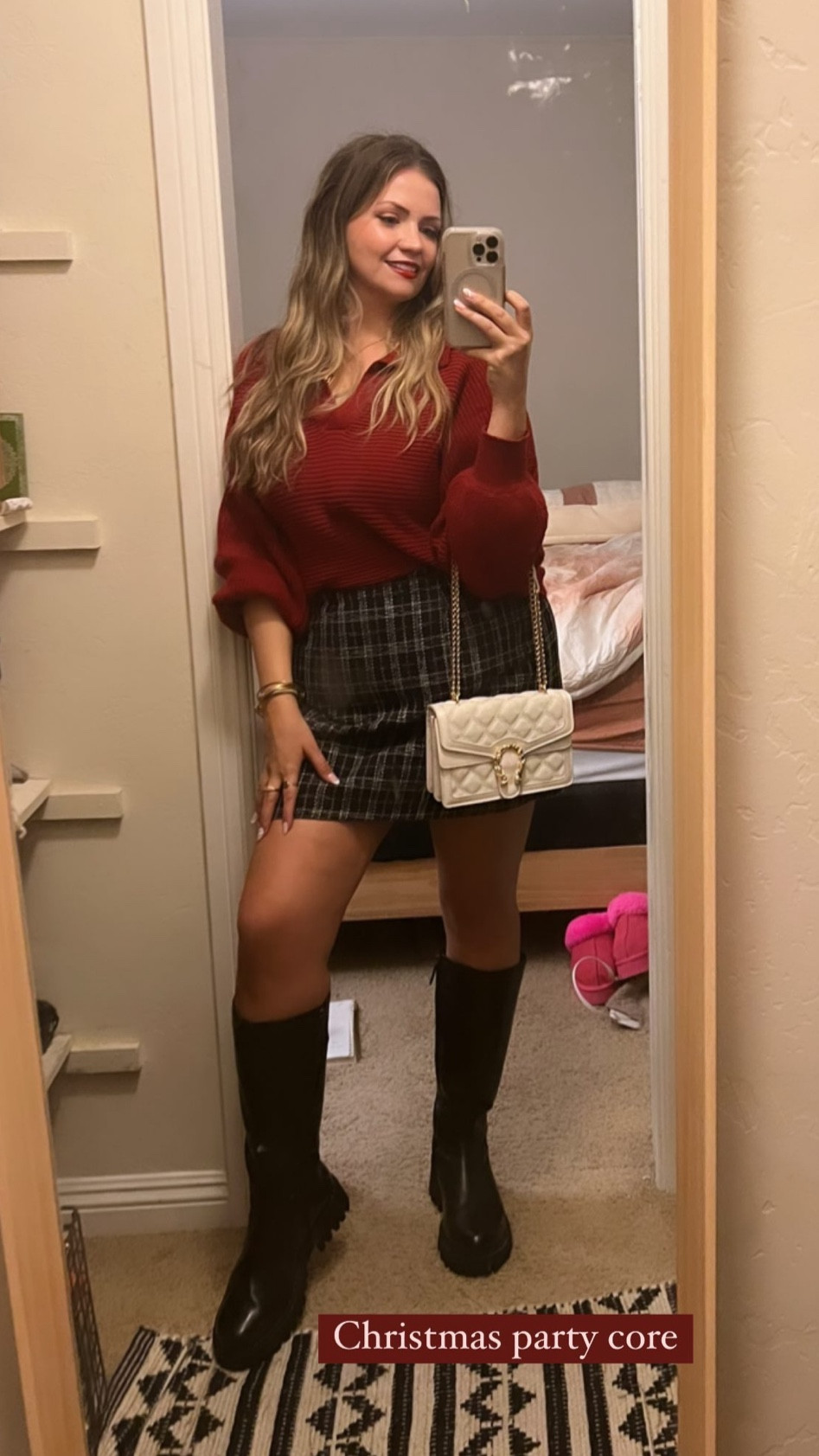 Grab your jingle bells girl, we’re on the nice list with this one! Christmas party core🎄🧑🏻‍🎄♥️❄️

#LTKunder50 #LTKshoecrush #LTKSeasonal