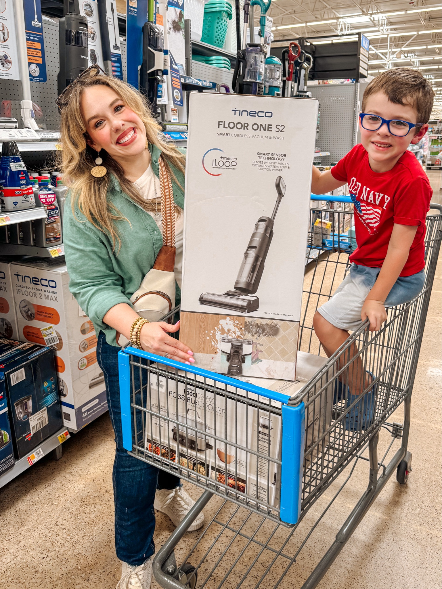 Come shop with me at @Walmart for my summer must haves! #walmartpartner

Between grass from the dogs and kids, mud from the rain, and wetness from spills, the Tineco is my Roman Empire. Every house needs one! It sweeps and mops all at once, cutting cleaning in half! I’m obsessed  

#WalmartMustHaves 

#LTKHome #LTKSummerSales #LTKFamily