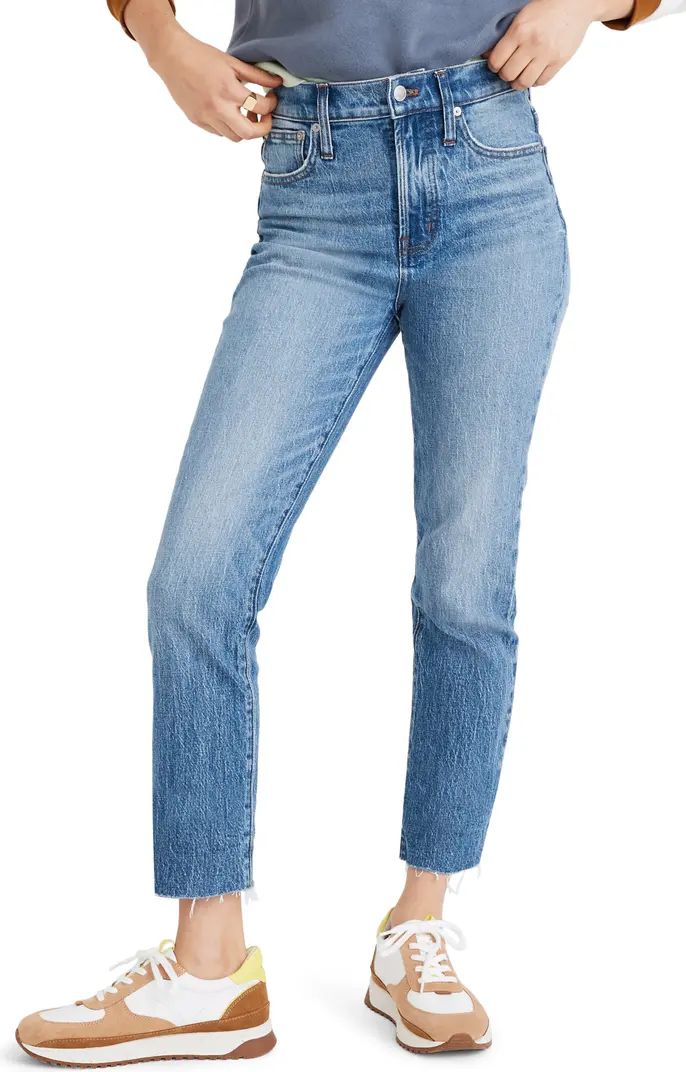 The Perfect Vintage Raw Hem Jeans | Nordstrom