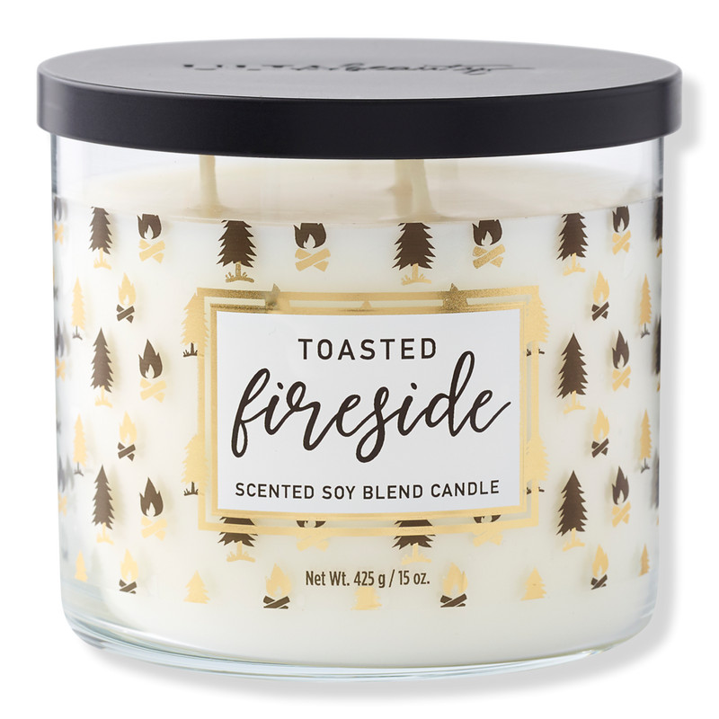 ULTA Toasted Fireside Scented Soy Blend Candle | Ulta Beauty | Ulta