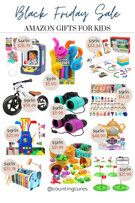 Score these Black Friday Deals up to 58% off! These would make great gift ideas for your little ones! #kidsfavorite #educationaltoys #stockingstuffer #amazonfinds

#LTKsalealert #LTKkids #LTKGiftGuide