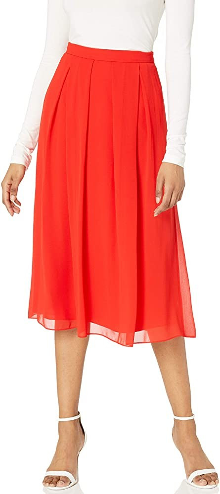 Women's Long Pleated Skirt | Amazon (US)
